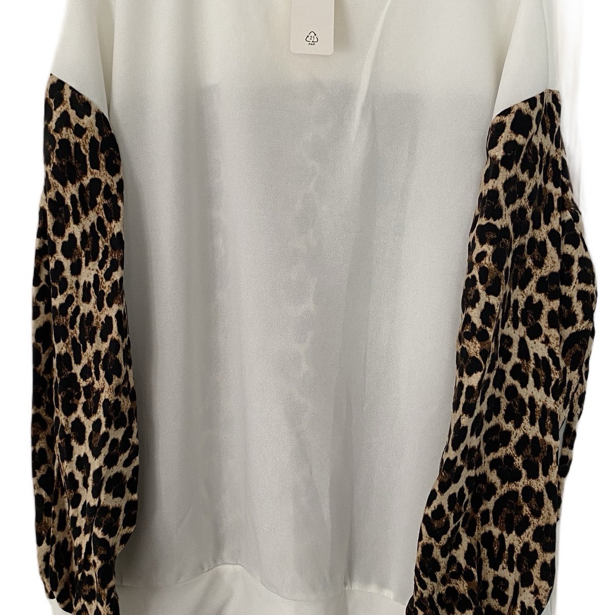 Leopard Print Ladies High Low top One Size 10 18